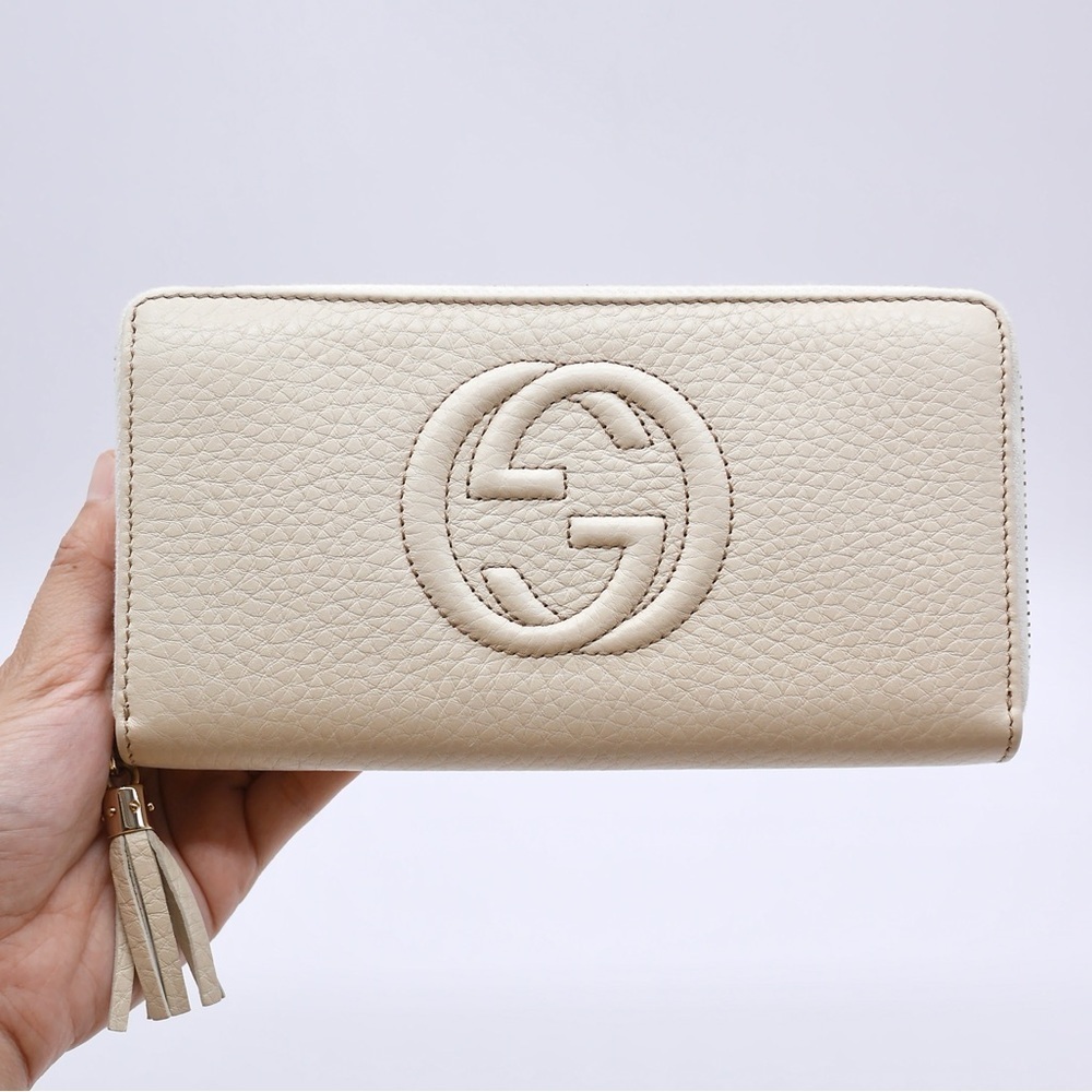🍓GUCCI Soho Zippy Wallet